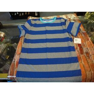 Joe Boxer Boys XL 14-16 T-shirt‎ blue gray short sleeve NWT